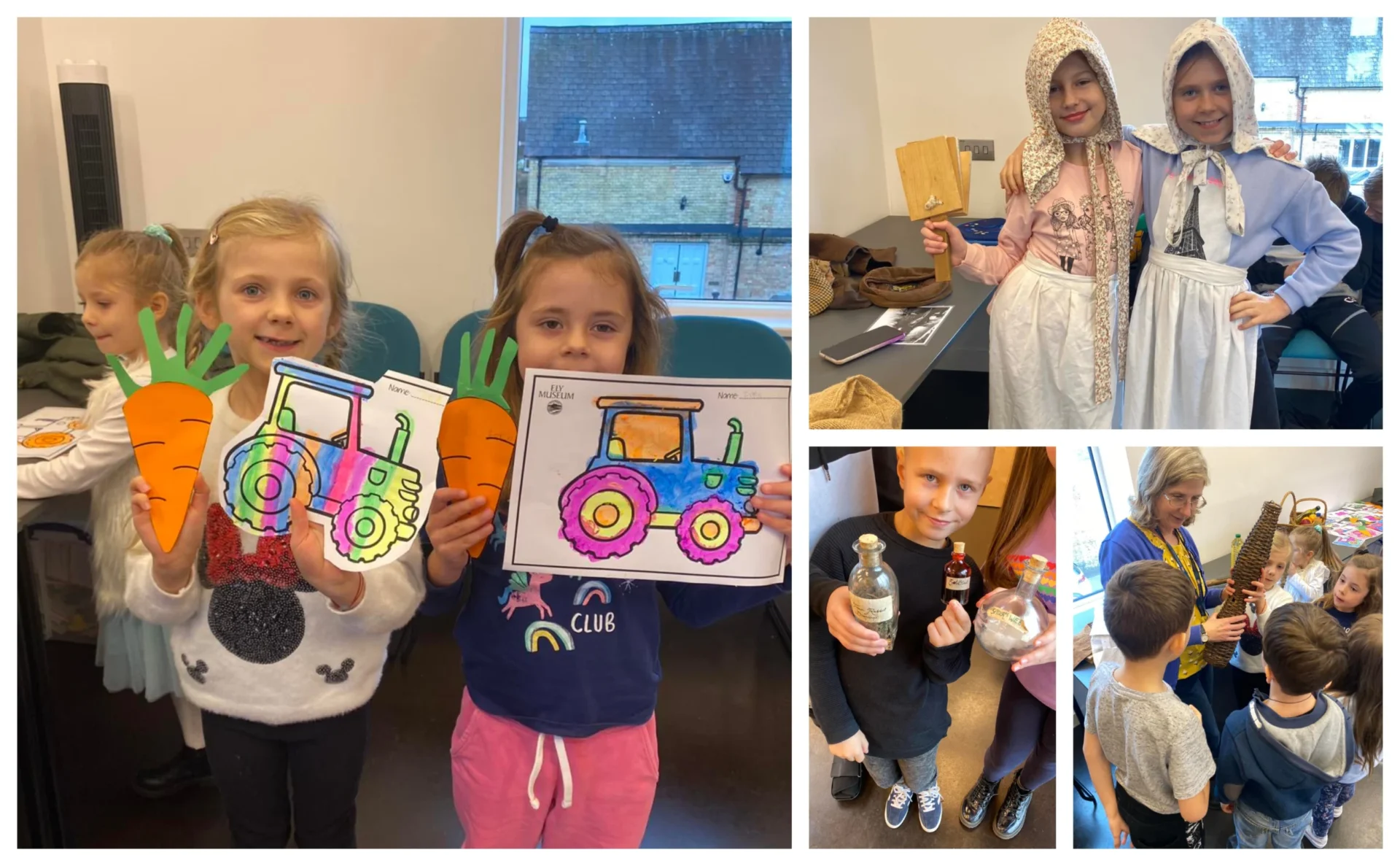 Polish pupils discover how wegorz (eels) are caught on Ely museum visit