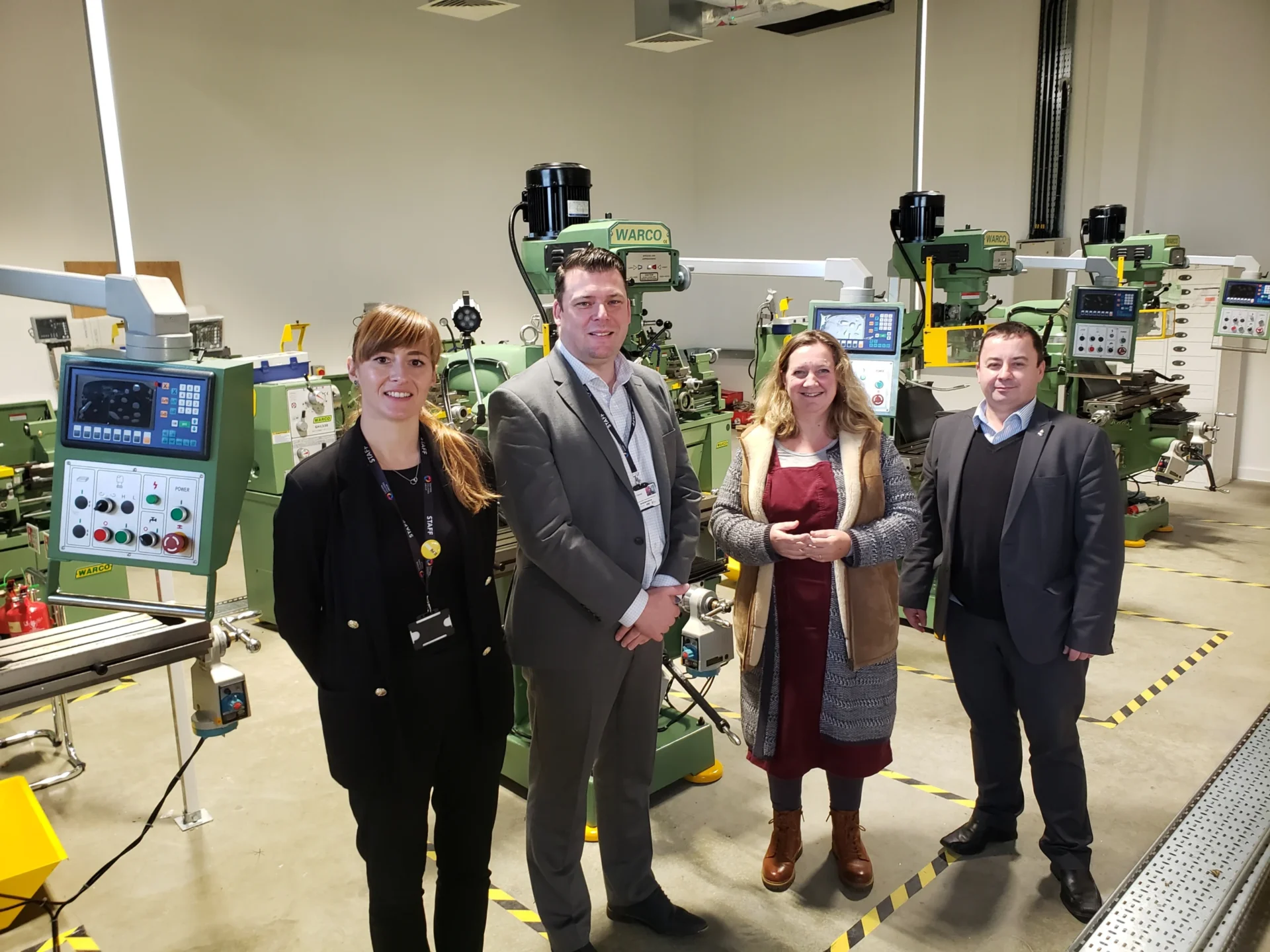 Deputy mayor visits £3.16m training centre vital for Fenland’s future