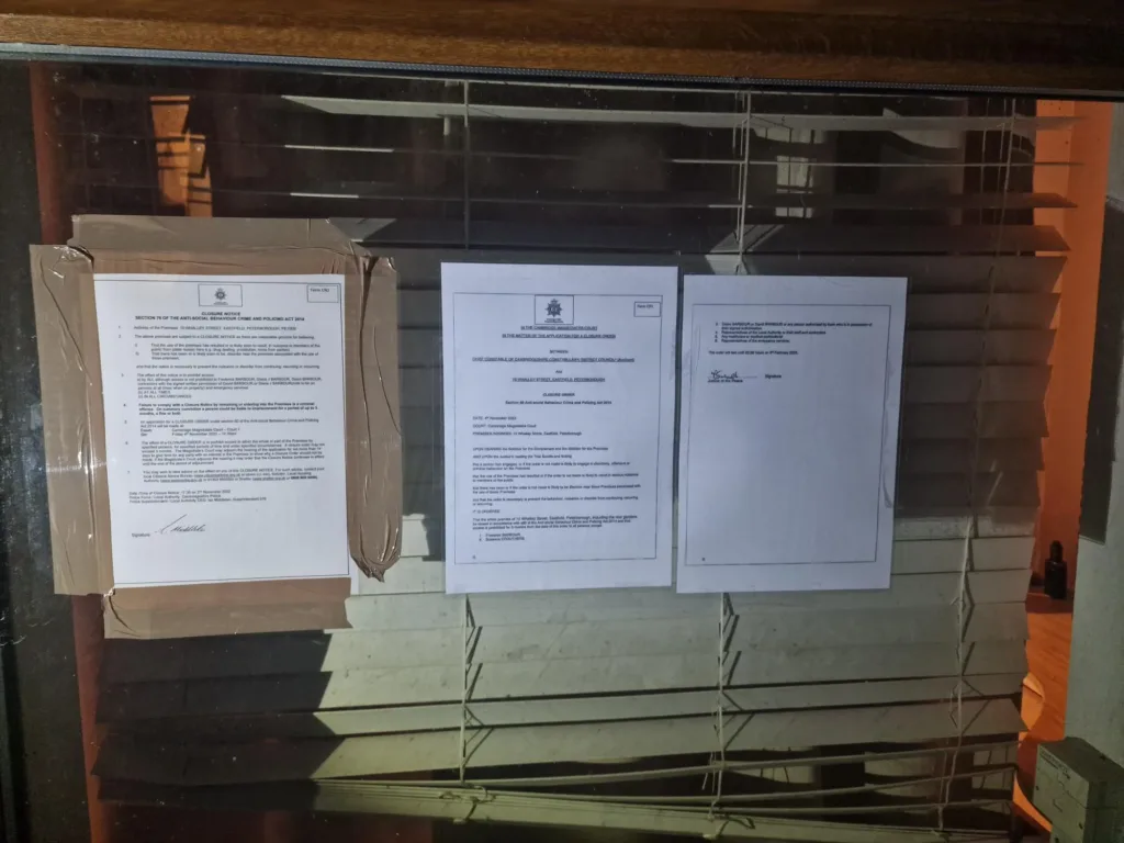 Whalley street closure order 1 - News for Peterborough and Cambridgeshire News for Peterborough and Cambridgeshire -