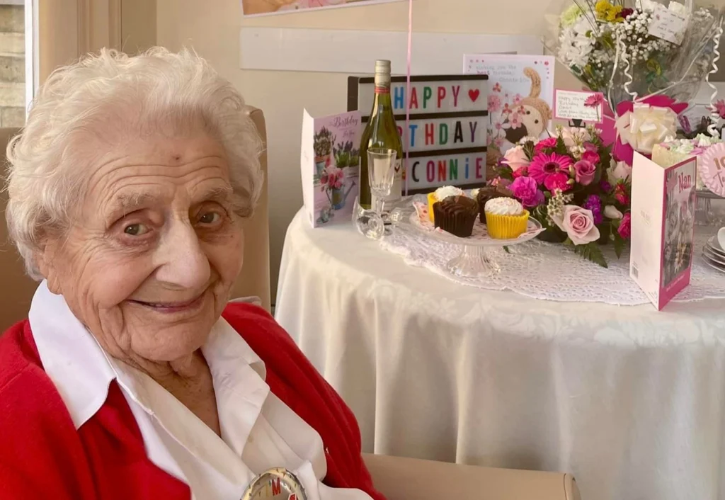 Born on Armistice Day, Constance Peace celebrates 104th birthday