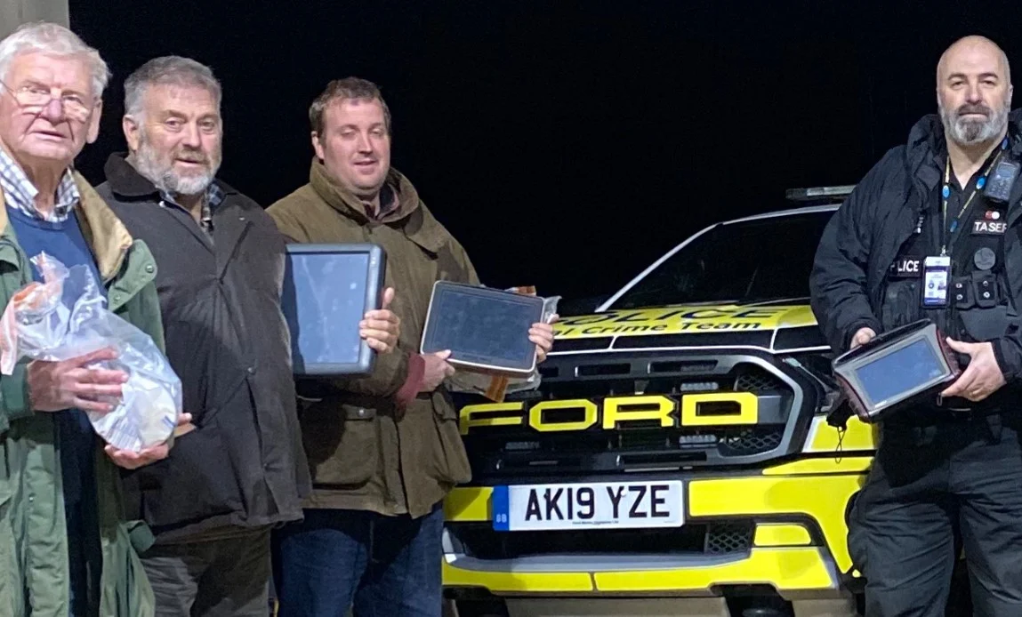 Cambridgeshire police recover £250,000 of suspected stolen GPS equipment