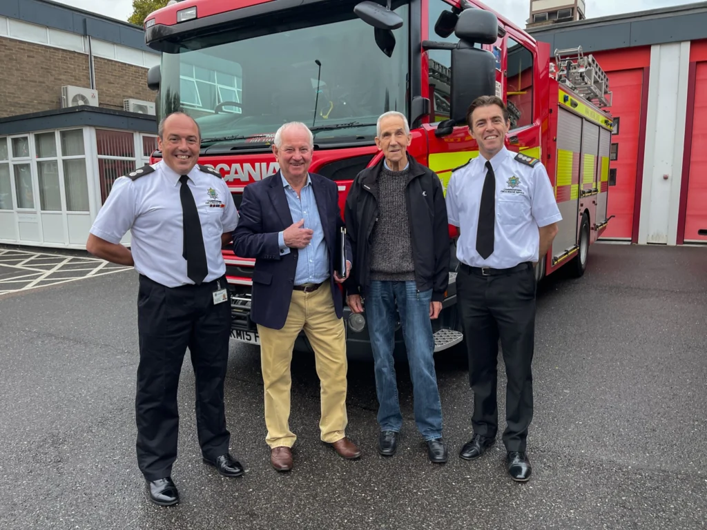 Firefighters say goodbye to Huntingdon fire station after 57 years