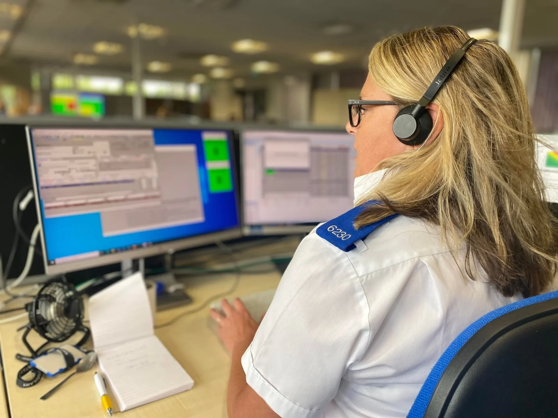 Police are appealing for witnesses and information after a woman suffered serious injuries in a collision near Woodwalton.