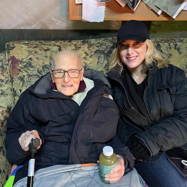 Campaign patron Ron celebrates 102nd birthday at Camp Beagle