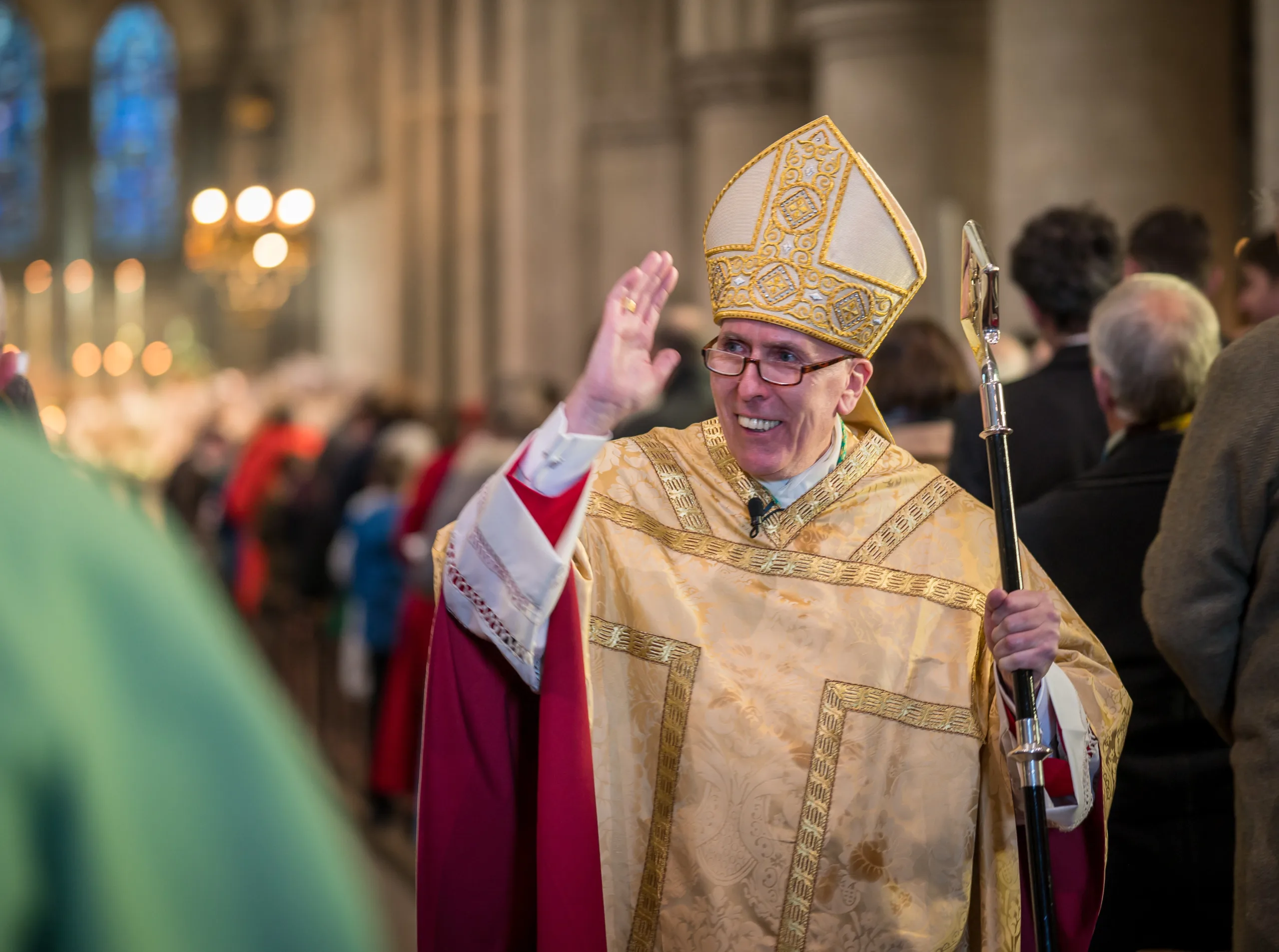 Bishop of East Anglia, the Rt Rev Peter Collins. Photograph: Bill Smith