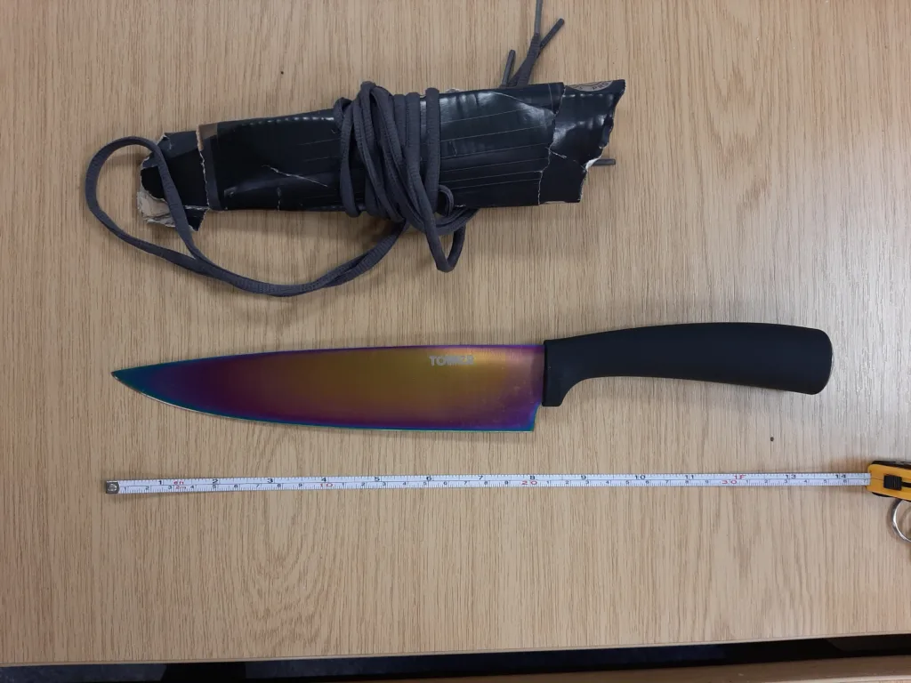 ‘Frightening experience’ for support staff threatened by knife