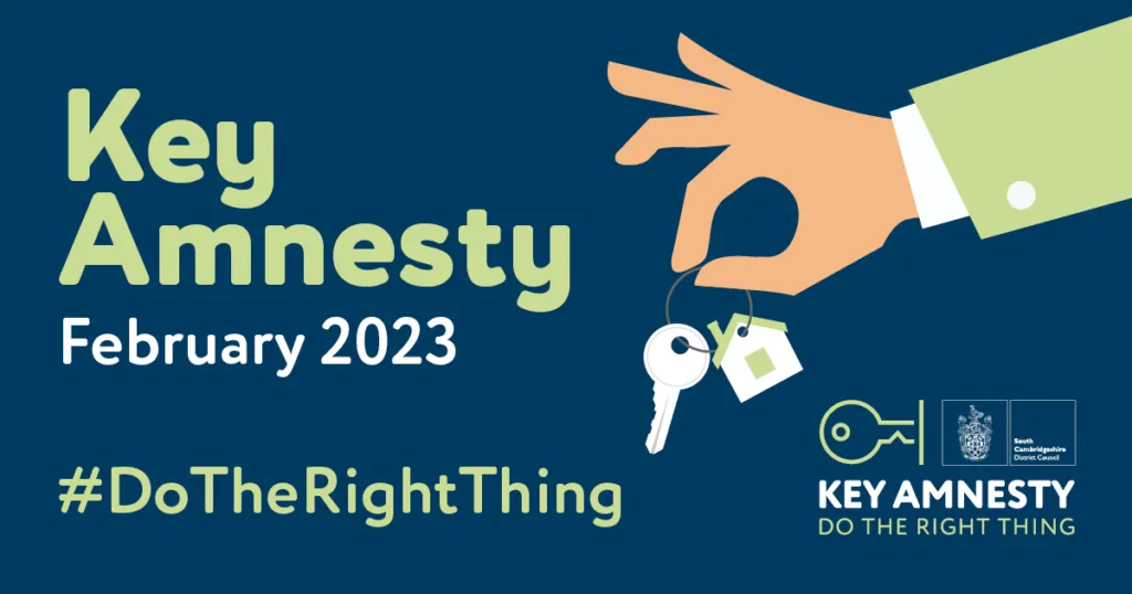 South Cambridgeshire amnesty for housing fraudsters
