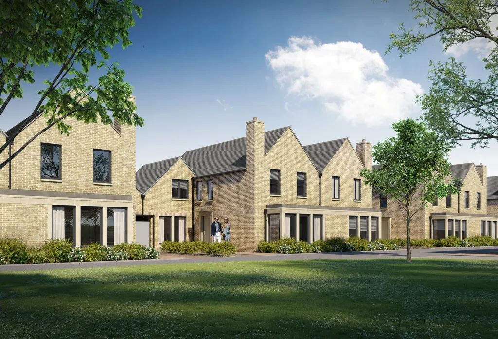 At Histon Mews, Cambridge., Laragh Homes is building 27 homes, of which 10 will be affordable. They have borrowed £9.647m from CAPCA. At Histon Mews, Cambridge., Laragh Homes is building 27 homes, of which 10 will be affordable. They have borrowed £9.647m from CAPCA.