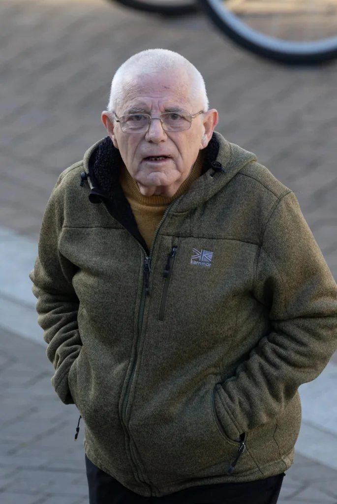 Father Dennis Finbow, 74, who now lives in Martlesham, Suffolk, denies six counts of indecent assaults against children. Picture by Terry Harris