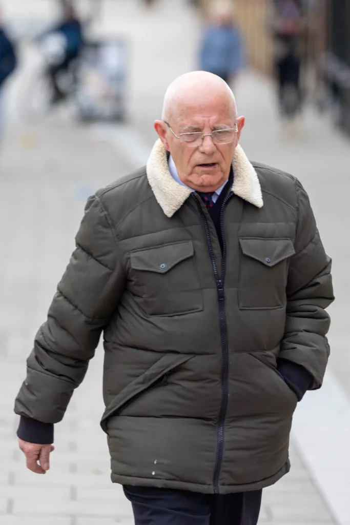 Fr Dennis Finbow, 74, a former Cambridgeshire priest, has been convicted of three historic sex offences against a child. He will be sentenced in March. Picture by Terry Harris