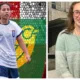 L – Student Nicole Q., representing England as part of the ECFA Women’s Squad R – Student Kate B., receiving the news that she’s been selected as part of the AoC Sport England Colleges Women’s Hockey Squad for the second year running