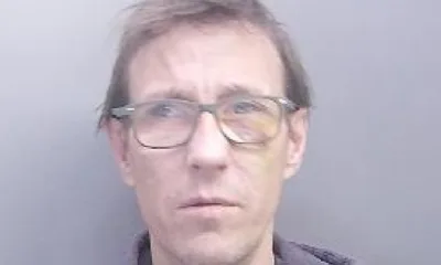Kevin Eastwood, 45, was caught, and jailed, for break ins after being caught by doorbell footage