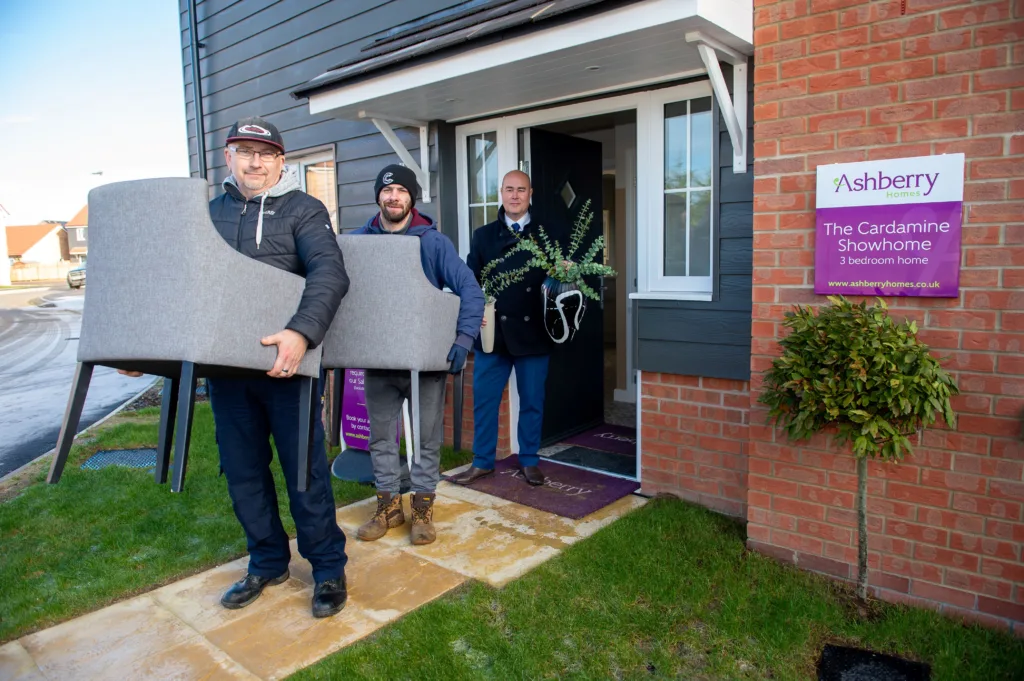 Show home to Cambridge charity show room for new furniture