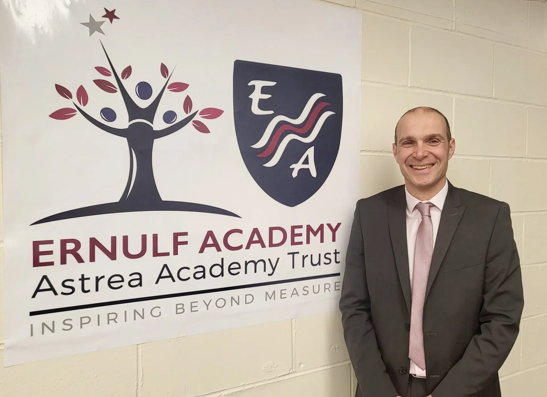 Mark Neesam_Ernulf (002) - News for Peterborough and Cambridgeshire News for Peterborough and Cambridgeshire - Mark Neesam, newly appointed principal at Ernulf Academy, said: “I am passionate about Ernulf, our pupils and our community and I believe that we are on a clear path to excellence.”