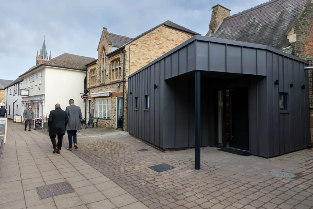 Blameless: The St Neots Voluntary Welfare Association runs the day centre on Church Walk for the elderly and people with dementia and built what Huntingdonshire District Council told them. PHOTO: Terry Harris