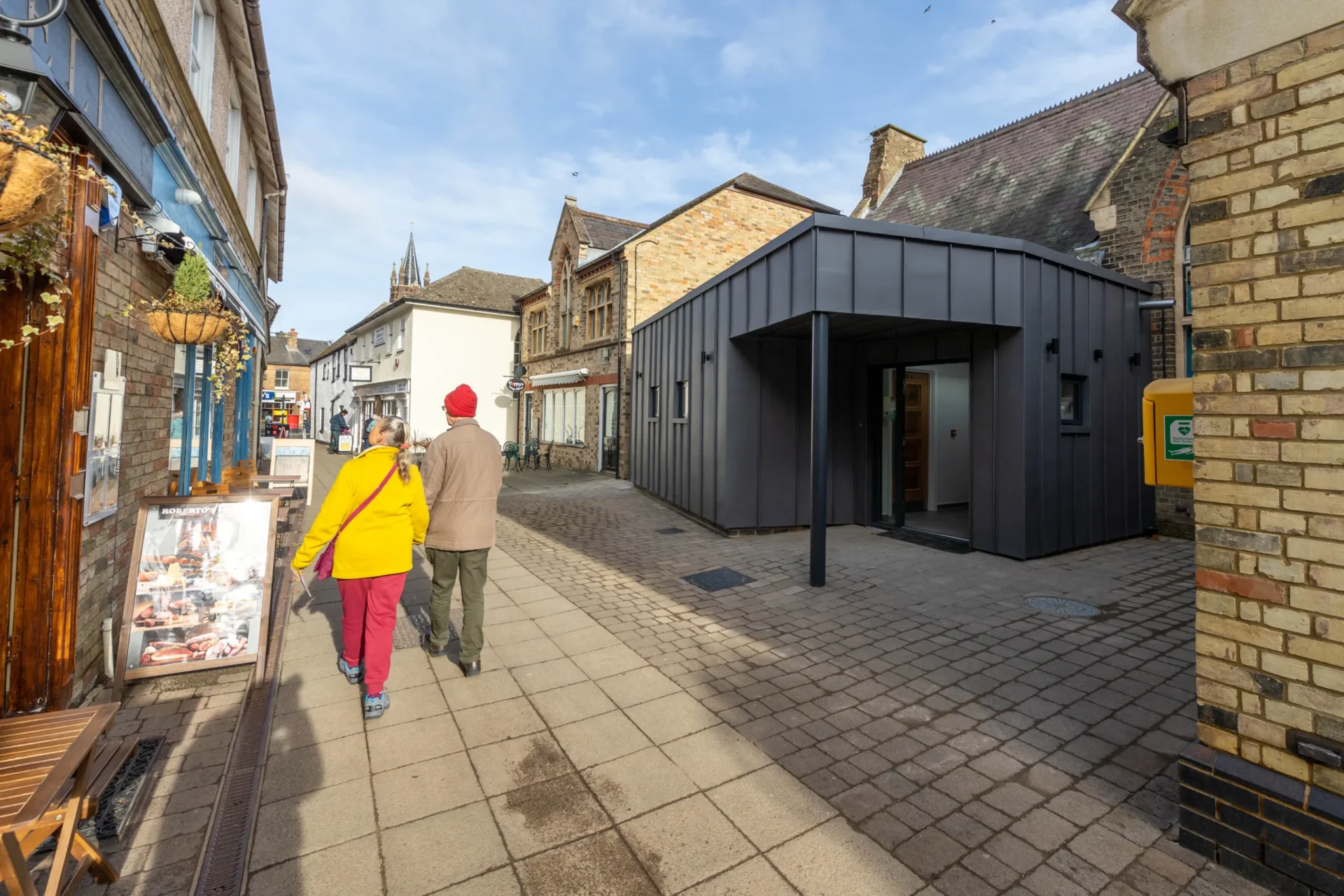 St Neots Toilets for Welfare Centre - News for Peterborough and Cambridgeshire News for Peterborough and Cambridgeshire - Blameless: The St Neots Voluntary Welfare Association runs the day centre on Church Walk for the elderly and people with dementia and built what Huntingdonshire District Council told them. PHOTO: Terry Harris