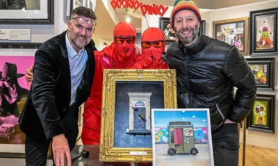 Compered by Bargain Hunt and Antiques Road Trip star, Charles Hanson, the auction raised £9080, with proceeds split equally between Cambridge Street Aid and Dinky Doors to create more tiny portals for the city to enjoy.