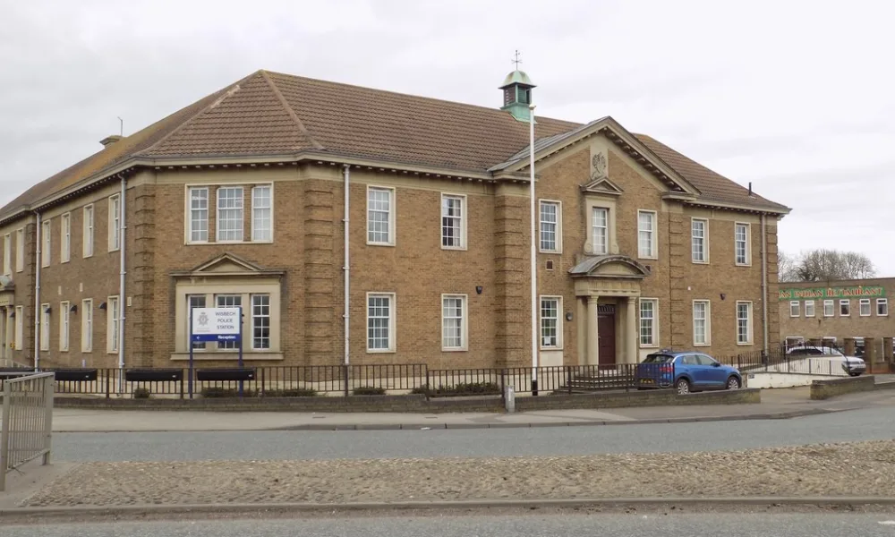 The former magistrates court and adjoining current operational police station are offered as a whole by selling agents Maxey Grounds.