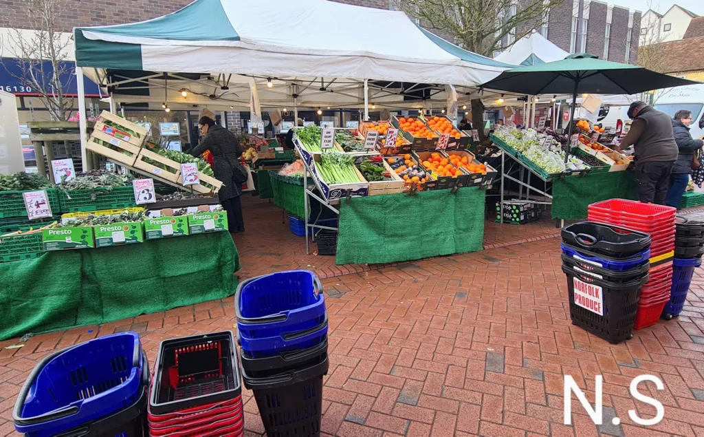 Few shortages, if any, at Ely Market on Thursday PHOTO: Nicky Still 
