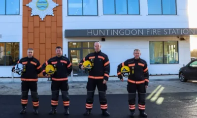 Cambridgeshire Fire and Rescue has moved its Huntingdon station to Percy Road