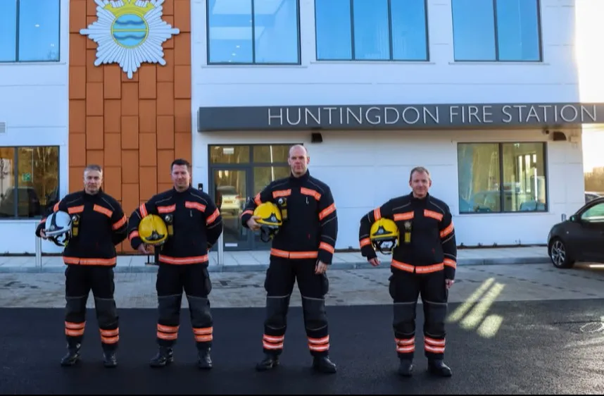 Huntingdon firefighters complete move to new headquarters