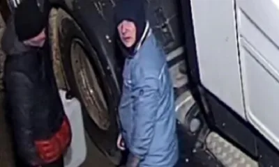 Reward offered to catch culprits seen on CCTV stealing £2,500 worth of fuel from premises in Whittlesey Road, March. PHOTO: Cambs Police