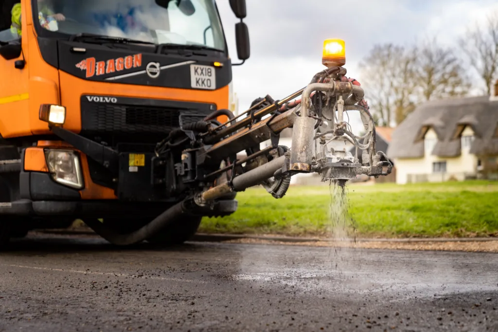 Cllr Alex Beckett, chair of the highways and transport and committee at Cambridgeshire County Council, who has been to see for himself both methods being used to resolve the county’s pothole crisis.