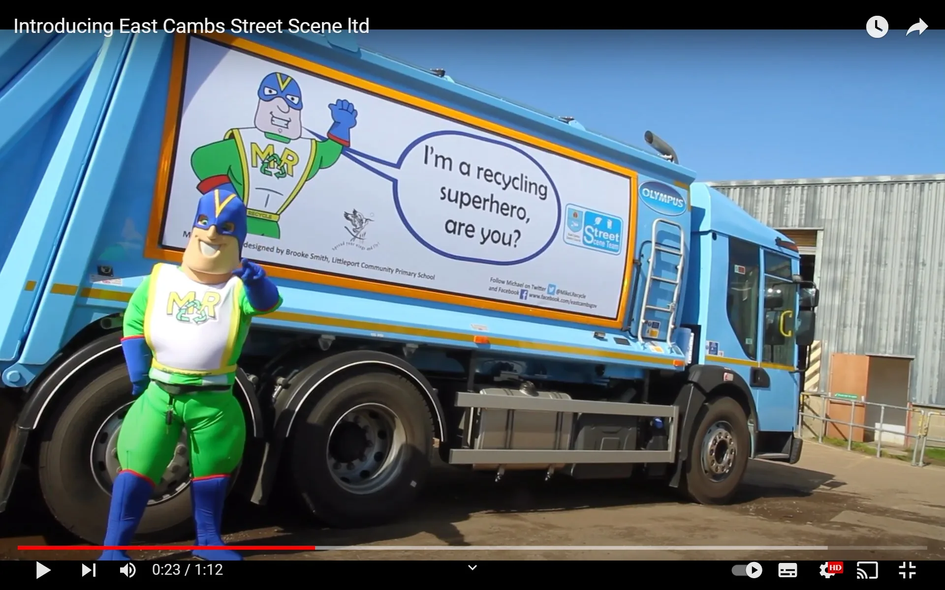 street scene 2 - News for Peterborough and Cambridgeshire News for Peterborough and Cambridgeshire - Launch of East Cambs Street Scene in 2018. A promotional video was created for YouTube. It has been viewed 395 times.