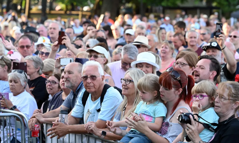 2022 successful Wisbech Rock Festival staged by the town council. PHOTO: Wisbech Town Council