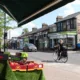 An image of Mill Road taken in July 2021, when an experimental TRO and bus gate on the bridge was in place.