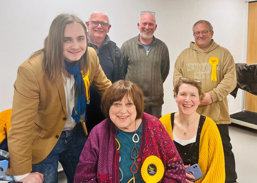 Once the votes were counted, however, and the Lib Dem candidate confirmed as the winner it was to Cllr Pippa Heylings, who is also Lib Dem Parliamentary candidate, to reflect on a “much-deserved by-election win”.