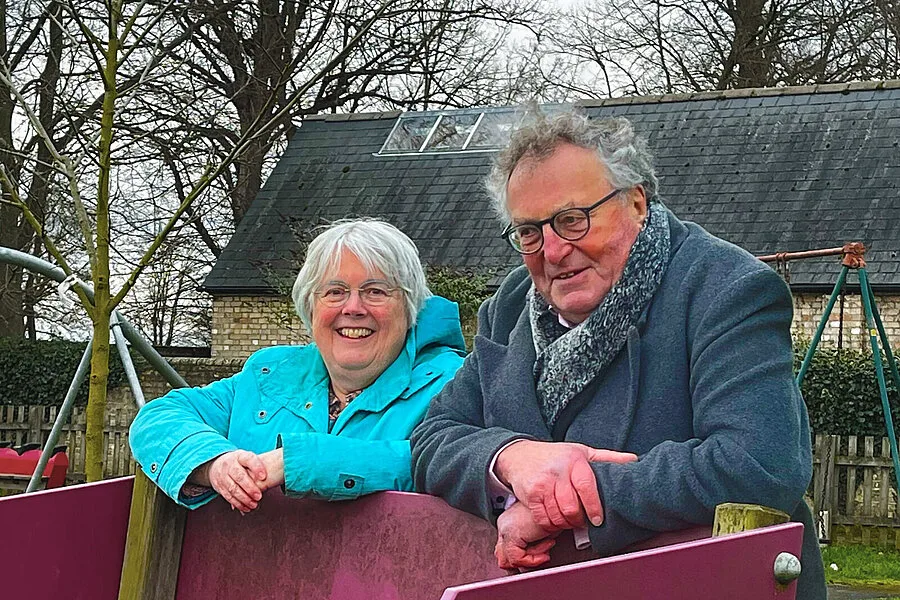 Bottisham Lib candidates John Trapp and Charlotte Cane