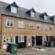 An Englishman’s home is his castle – and in this case, at St Neots, his garage is too. So, he can use it as a bedroom (end terrace)