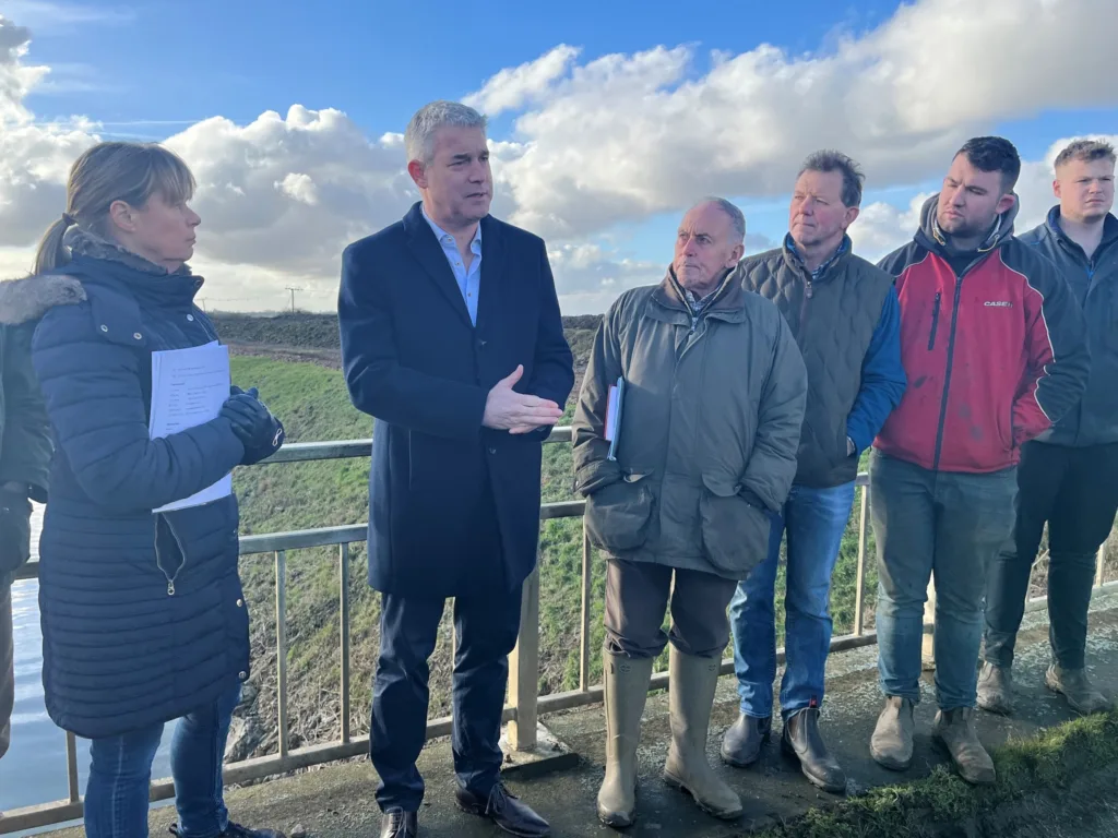 Last month MP Steve Barclay met with the NFU and farmers to understand their concerns about plans for a new reservoir between Chatteris and Wimblington. 