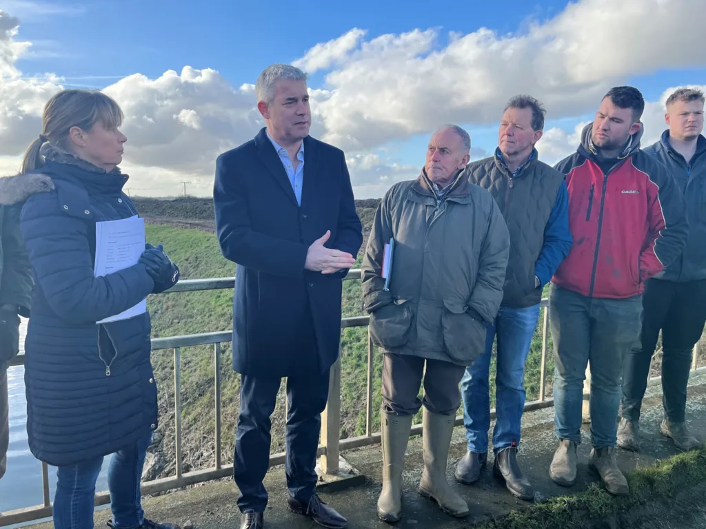 Last month MP Steve Barclay met with the NFU and farmers to understand their concerns about plans for a new reservoir between Chatteris and Wimblington.