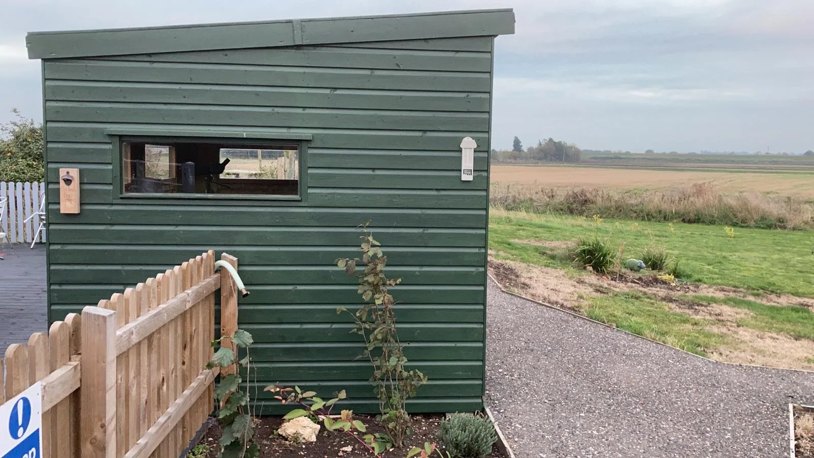 There is also a single storey bird hide providing an area to view the wildlife on the reservoir and surrounding area. There is also a single storey bird hide providing an area to view the wildlife on the reservoir and surrounding area.