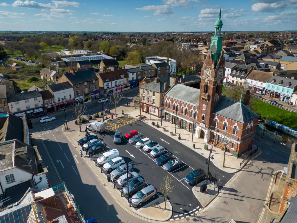There was some good news for residents today, however, as the weekly market returned to its traditional spot outside the town hall following car park re-surfacing and re modelling.
