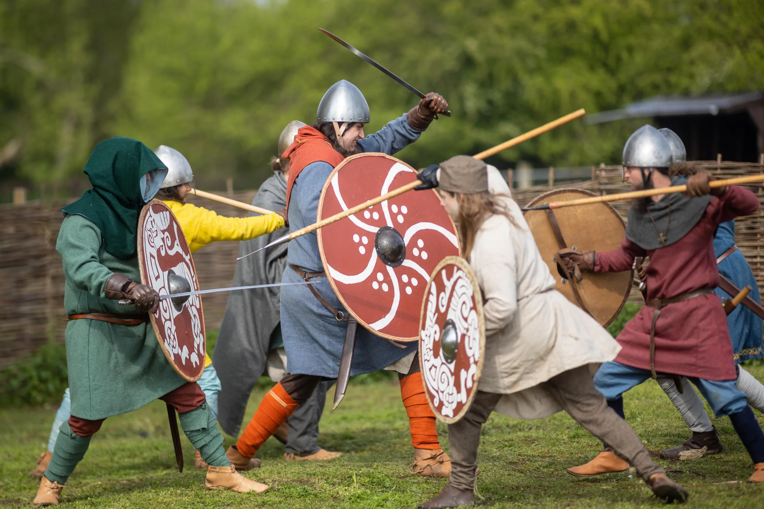 The Vikings are Coming - The Viking Festival,
Flag Fen, Peterborough
Sunday 30 April 2023.
Picture by Terry Harris.