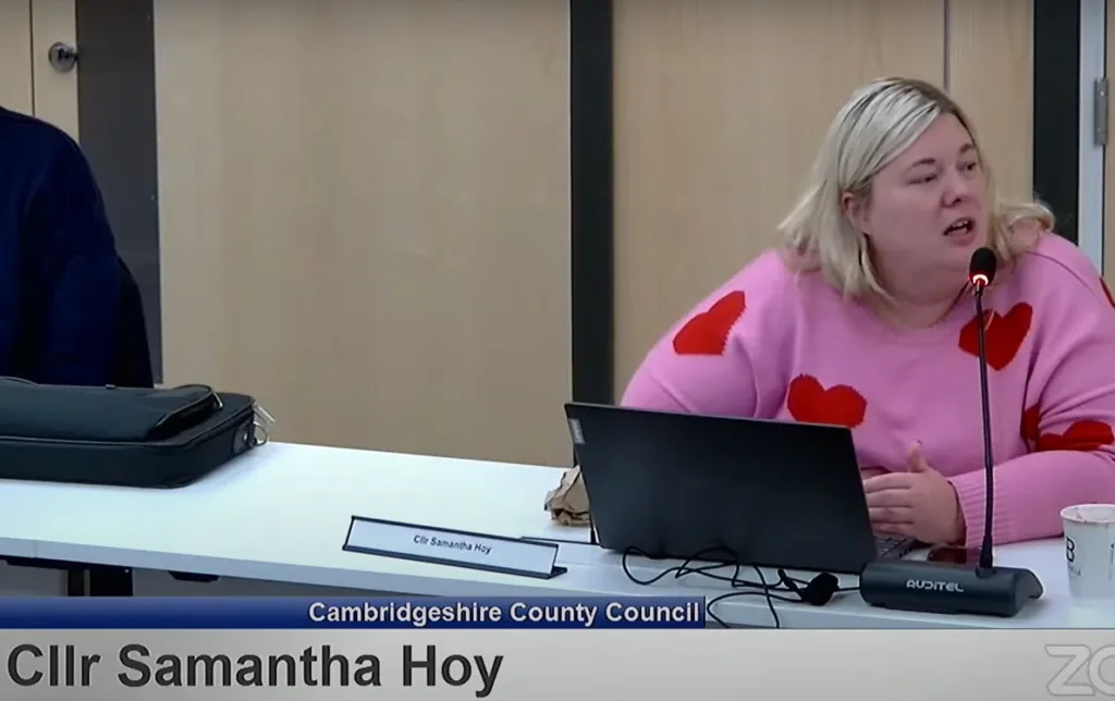 At last November’s children and young people’s committee, the issue of Manea school was raised by Cllr Sam Hoy of Wisbech.