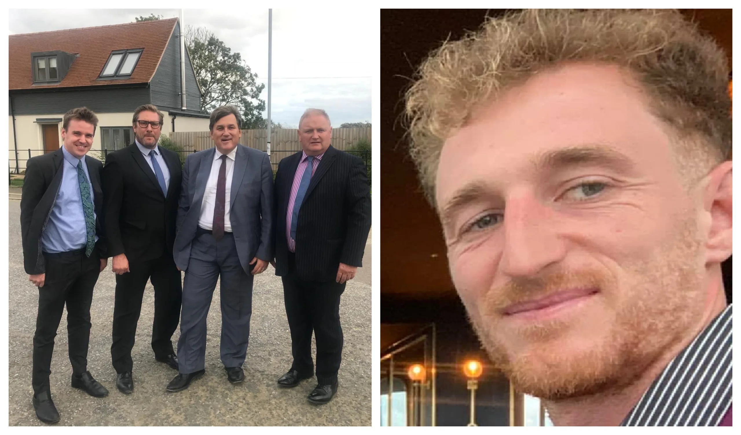 Cllr Charles Roberts in 2018 showing the then Housing Minister Kit Malthouse around Stretham CLT. With him is then Combined Authority Mayor James Palmer and the mayor’s chief of staff Tom Hunt. Cllr Doug Stewart (right) Cllr Charles Roberts in 2018 showing the then Housing Minister Kit Malthouse around Stretham CLT. With him is then Combined Authority Mayor James Palmer and the mayor’s chief of staff Tom Hunt. Cllr Doug Stewart (right)