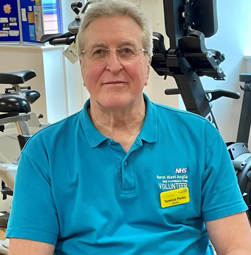Terry Perks is an important advocate for stroke patients at Peterborough City Hospital and within his local community.
