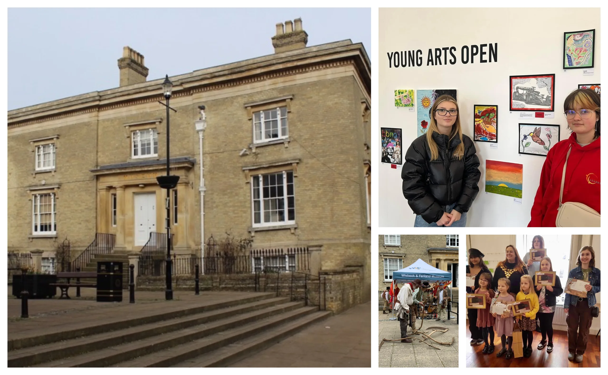 Wisbech and Fenland Museum with a flavour of some of the events staged there. Photo: Wisbech Museum and Wisbech Tweet Wisbech and Fenland Museum with a flavour of some of the events staged there. Photo: Wisbech Museum and Wisbech Tweet