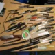 Selection of weapons handed in to Cambridgeshire police in a similar amnesty last November