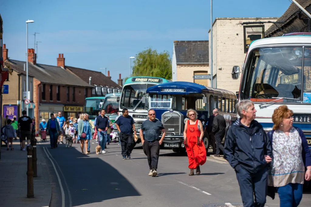 Fenland Bus Fest 2023,Whittlesey, Peterborough Sunday 21 May 2023. Picture by Terry Harris.