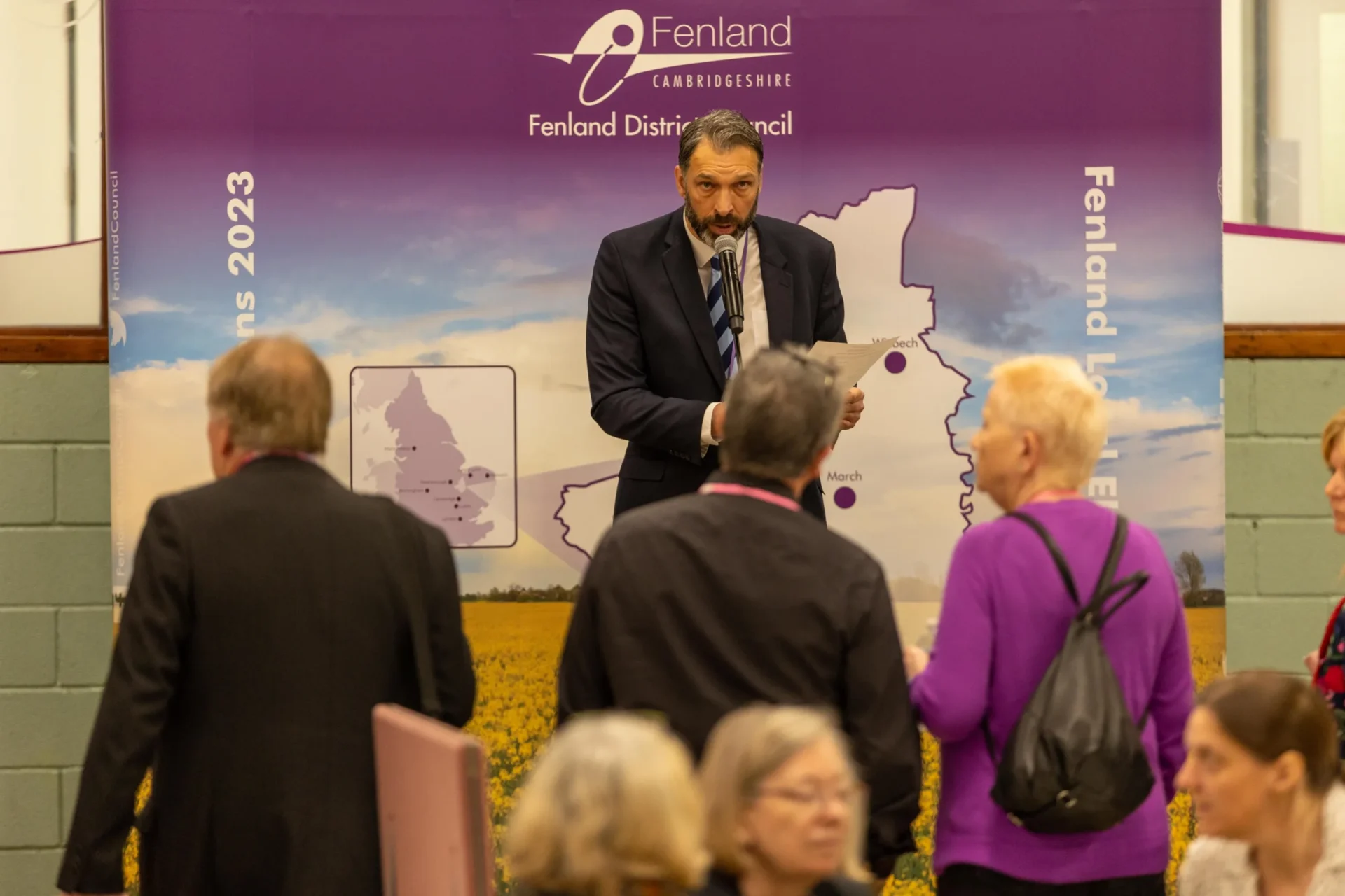 Local election count and results - News for Peterborough and Cambridgeshire News for Peterborough and Cambridgeshire - Stephen Moir says the Fenland chief executive Paul Medd (above) is simply wrong when he claims, in a report to be discussed by Fenland councillors next week, that the board must include a Cambridgeshire County Council member based within Fenland.