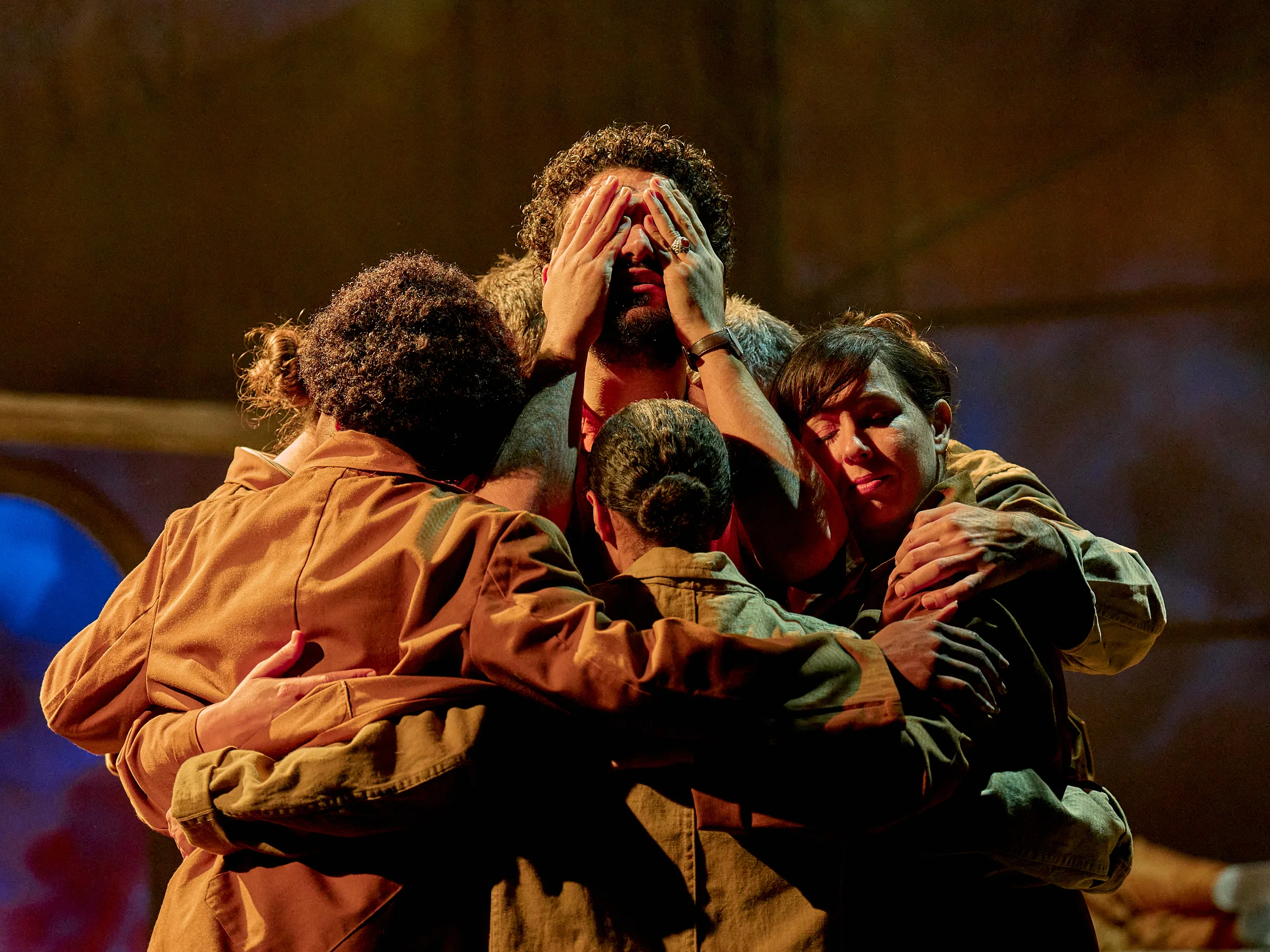 The Beekeeper of Aleppo is at Cambridge Arts Theatre until Saturday, May 20 then touring. PHOTO CREDIT: Manuel Harlan The Beekeeper of Aleppo is at Cambridge Arts Theatre until Saturday, May 20 then touring. PHOTO CREDIT: Manuel Harlan