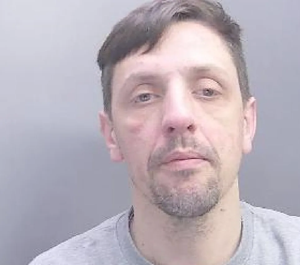 Darren Powell, 42, and an accomplice, who were both masked, smashed the rear patio door of the house in New Barns, Ely, at about 10.10pm on 31 December last year.