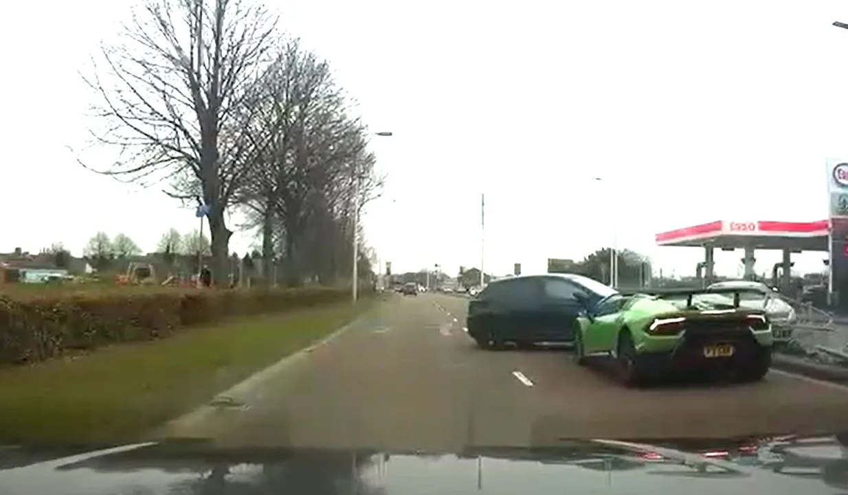 Gull Khan, 32, weaved in and out of traffic at speed on Bourges Boulevard (A15) before ploughing into the back of another vehicle on 15 March last year. Gull Khan, 32, weaved in and out of traffic at speed on Bourges Boulevard (A15) before ploughing into the back of another vehicle on 15 March last year.