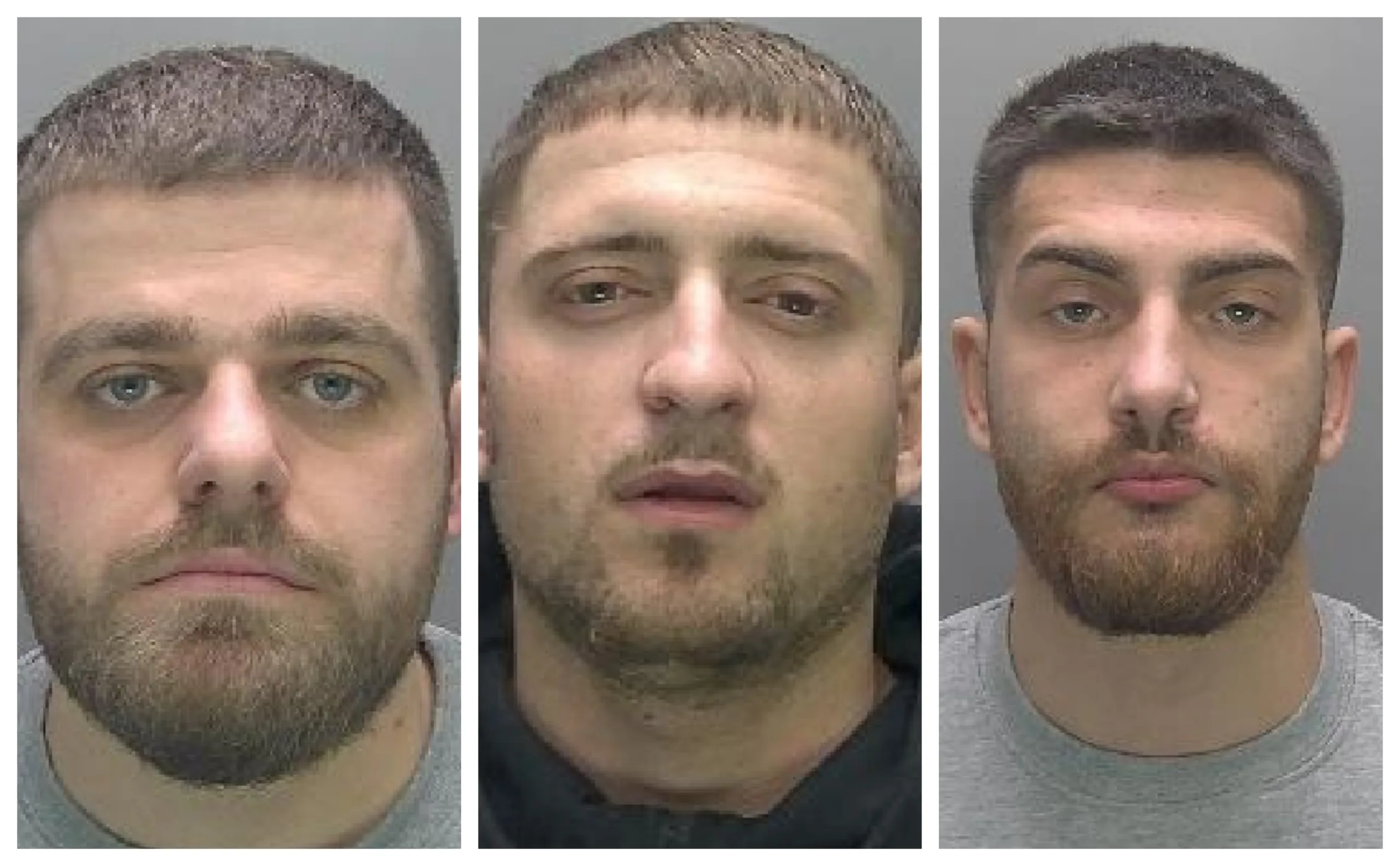 Rigers Tela, Adrian Kacani and Kristi Kacani – each jailed for more than two years for drug offences. Rigers Tela, Adrian Kacani and Kristi Kacani – each jailed for more than two years for drug offences.