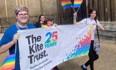 The Kite Trust at Peterborough Pride last August